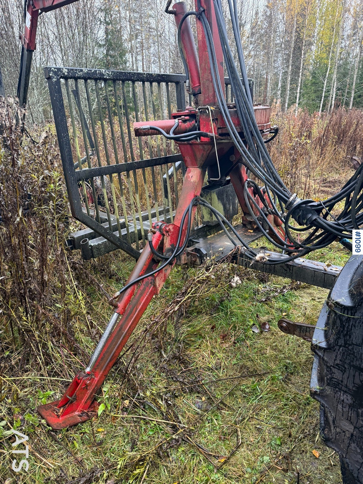 Traktor, Skogsvogn Valmet 505 Tractor and forestry trailer: bilde 14
