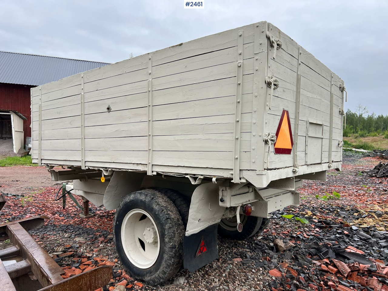 Annet utstyr Tractor trailer with tipper: bilde 8