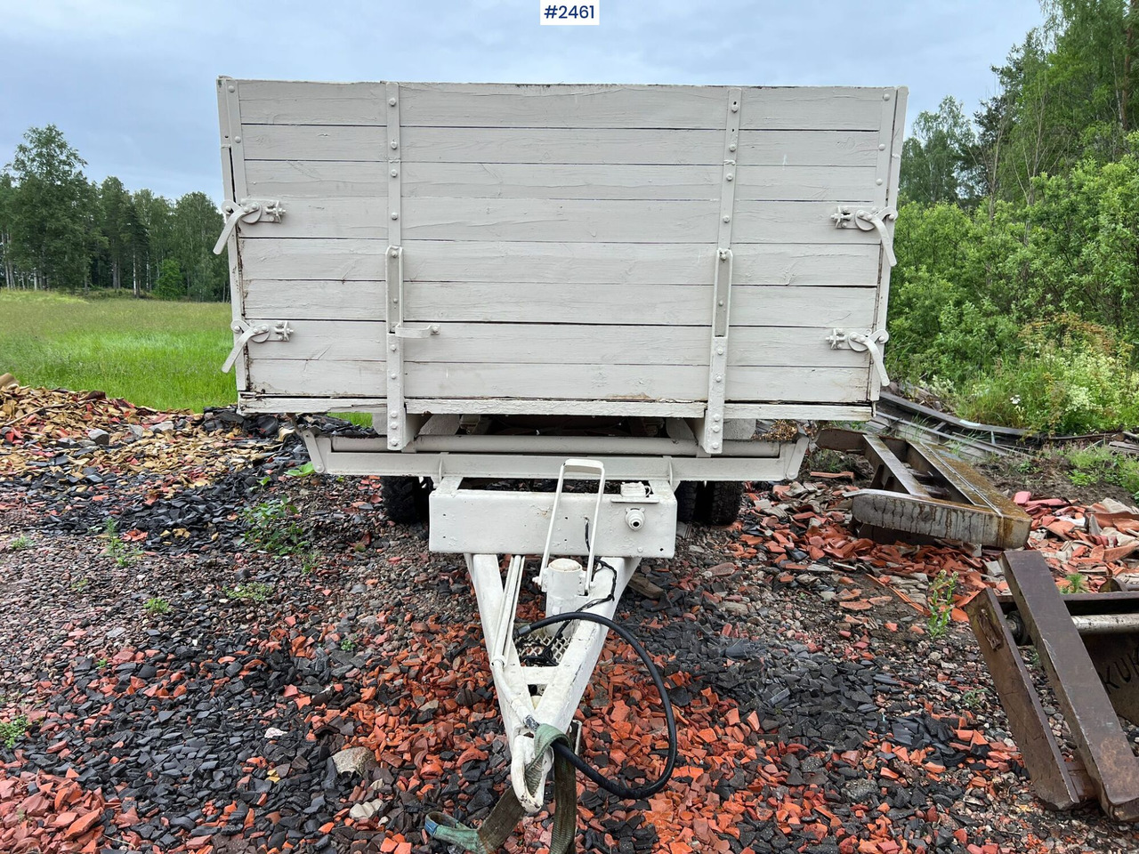 Annet utstyr Tractor trailer with tipper: bilde 6