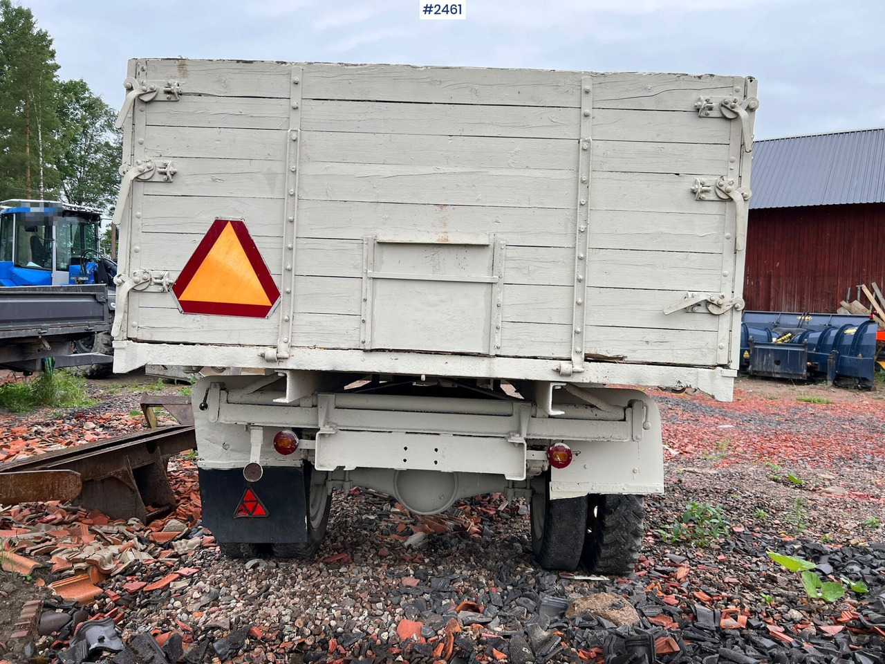 Annet utstyr Tractor trailer with tipper: bilde 11