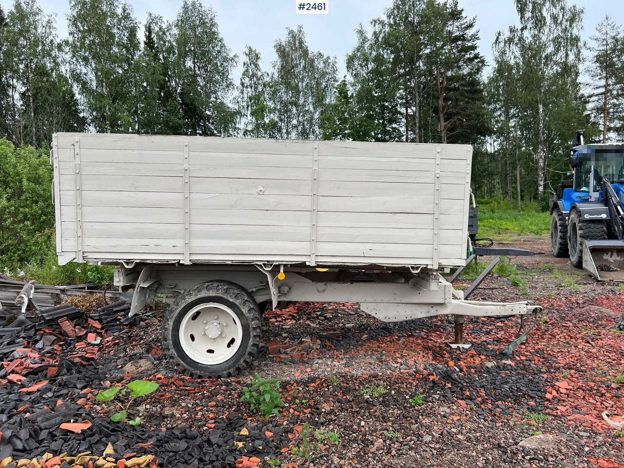 Annet utstyr Tractor trailer with tipper: bilde 9