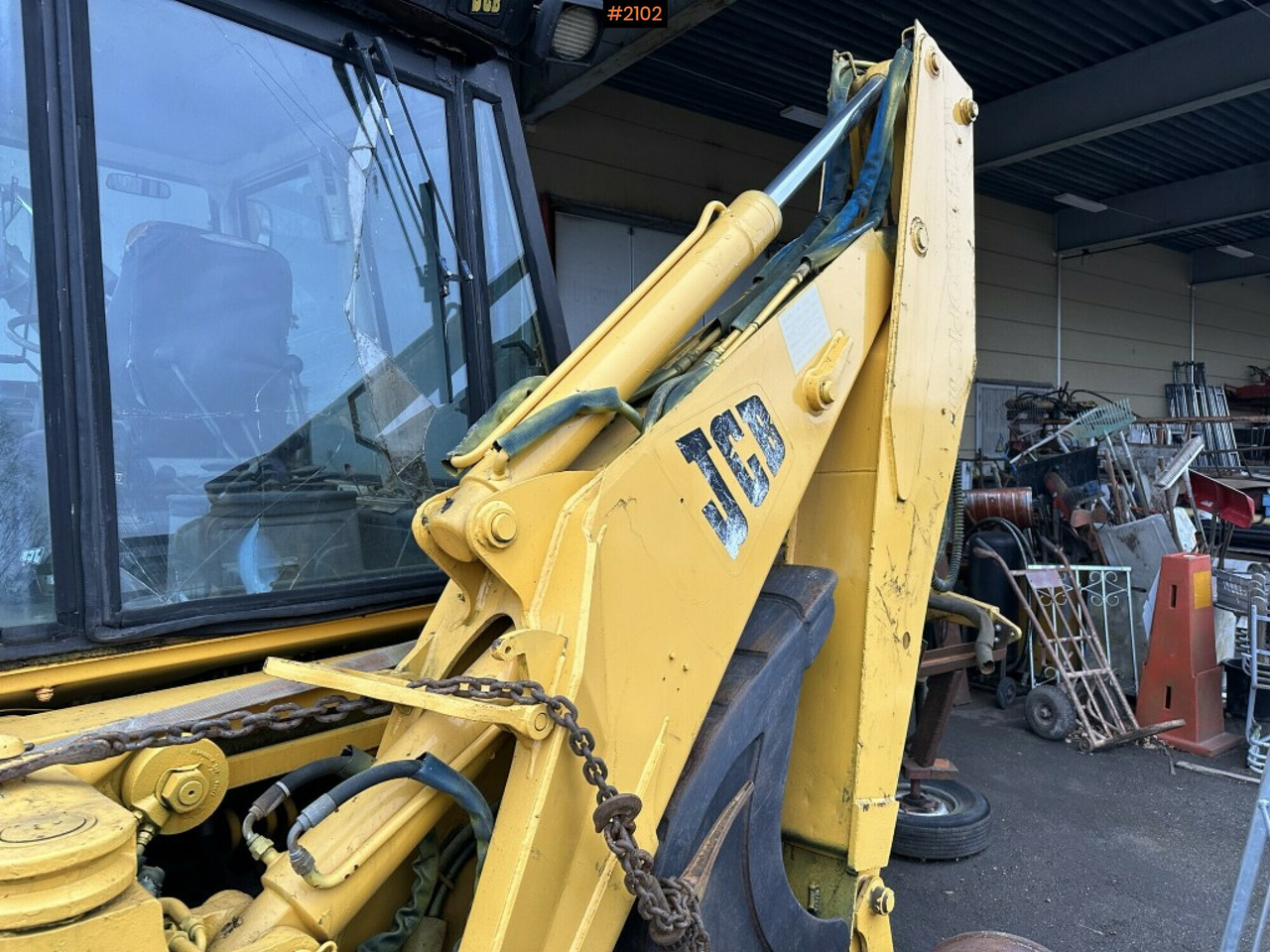 Traktor Backhoe loader JCB 3D-4 Rep. object: bilde 18