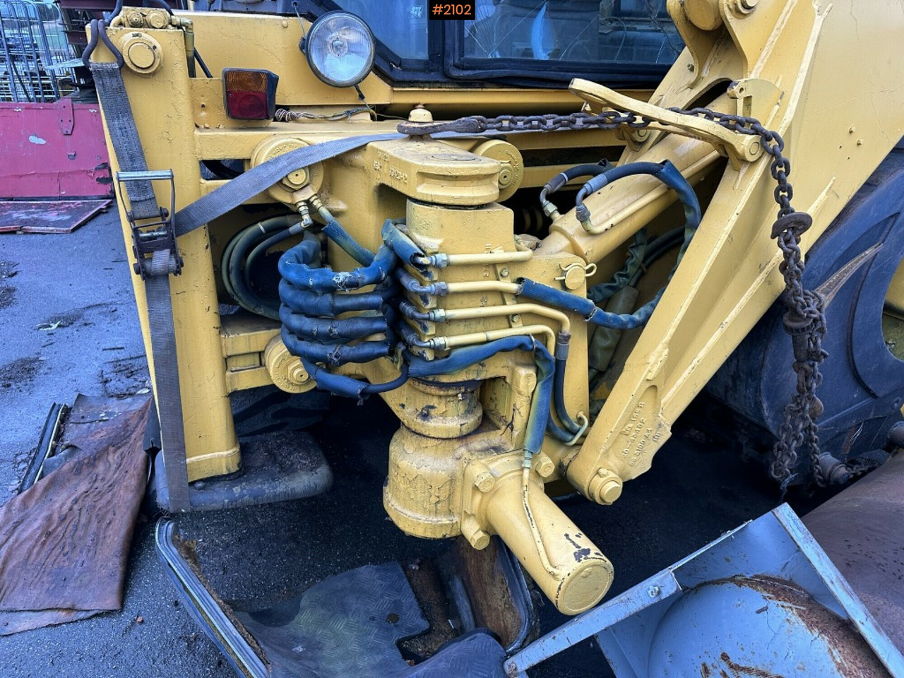 Traktor Backhoe loader JCB 3D-4 Rep. object: bilde 17
