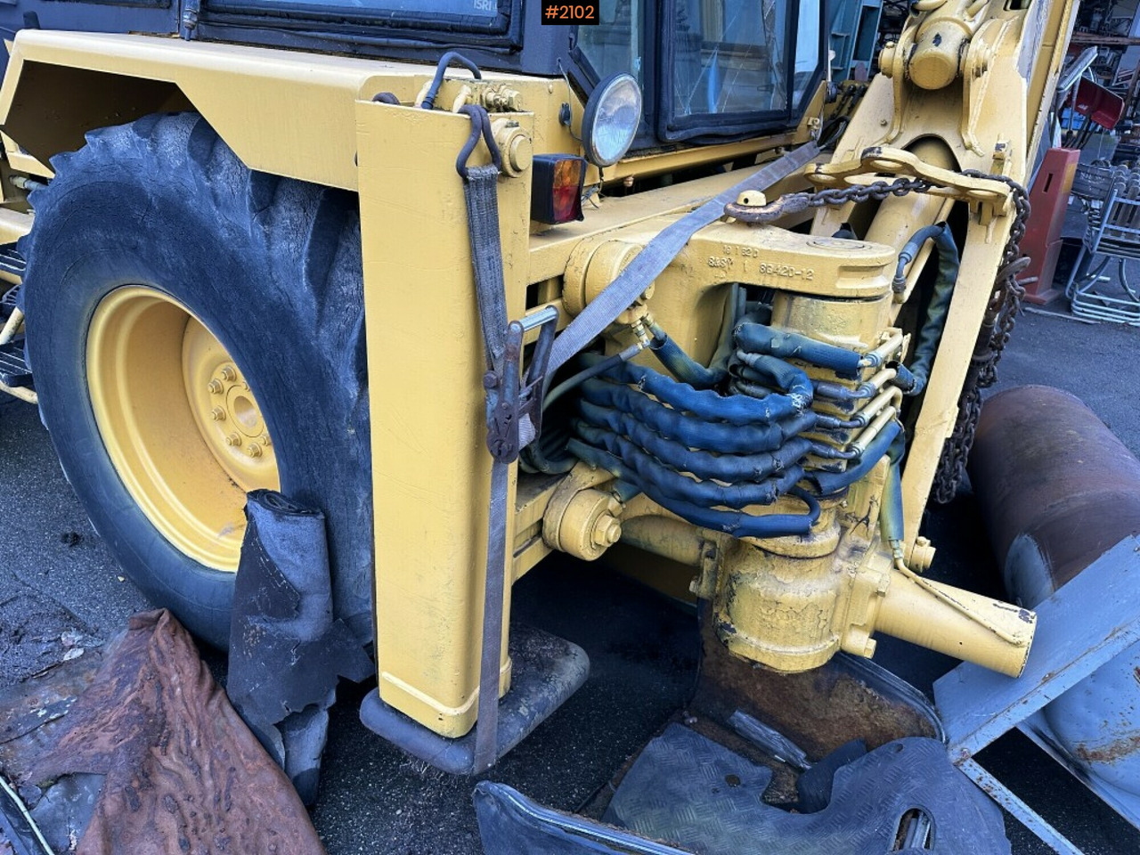 Traktor Backhoe loader JCB 3D-4 Rep. object: bilde 16