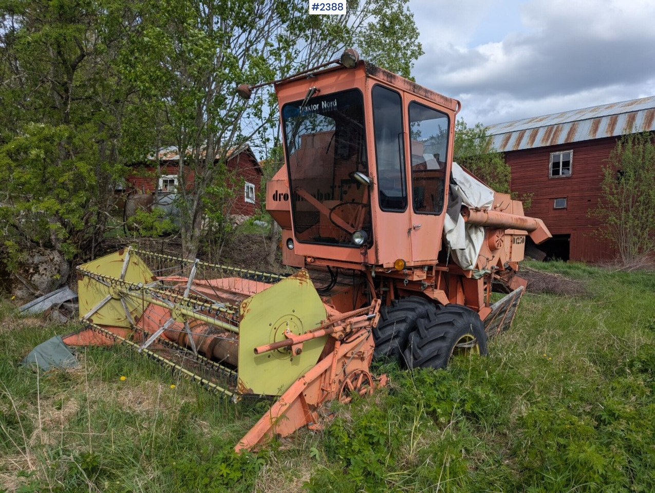 Combine harvester Dronningborg D1250 - Skurtresker: bilde 2 Combine harvester Dronningborg D1250 - Skurtresker: bilde 2