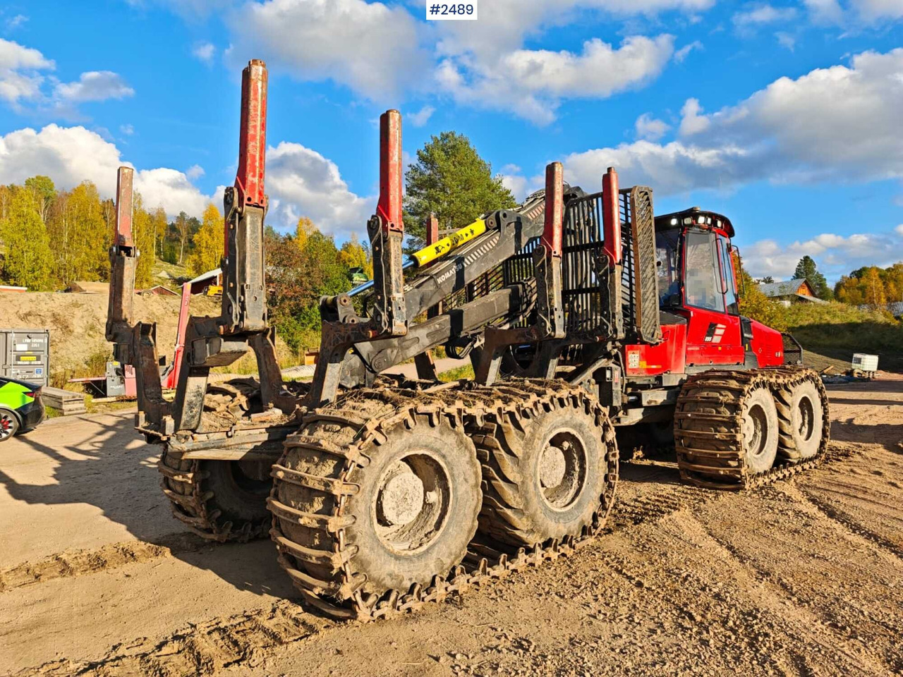 Komatsu 895 Forwarder (VIDEO) - Lassbærer: bilde 3 Komatsu 895 Forwarder (VIDEO) - Lassbærer: bilde 3