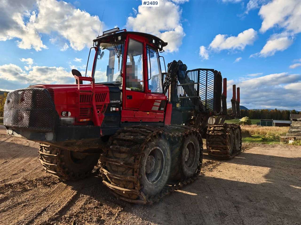 Komatsu 895 Forwarder (VIDEO) - Lassbærer: bilde 2 Komatsu 895 Forwarder (VIDEO) - Lassbærer: bilde 2