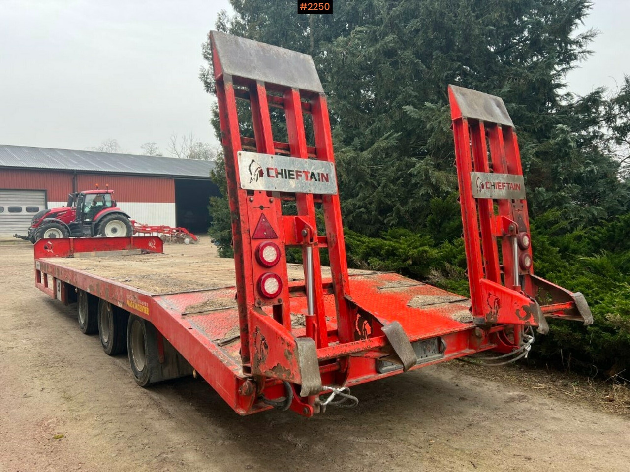 Machine trailer - Chieftain Trailers LTD - For tractor - Lavloader tilhenger: bilde 3 Machine trailer - Chieftain Trailers LTD - For tractor - Lavloader tilhenger: bilde 3