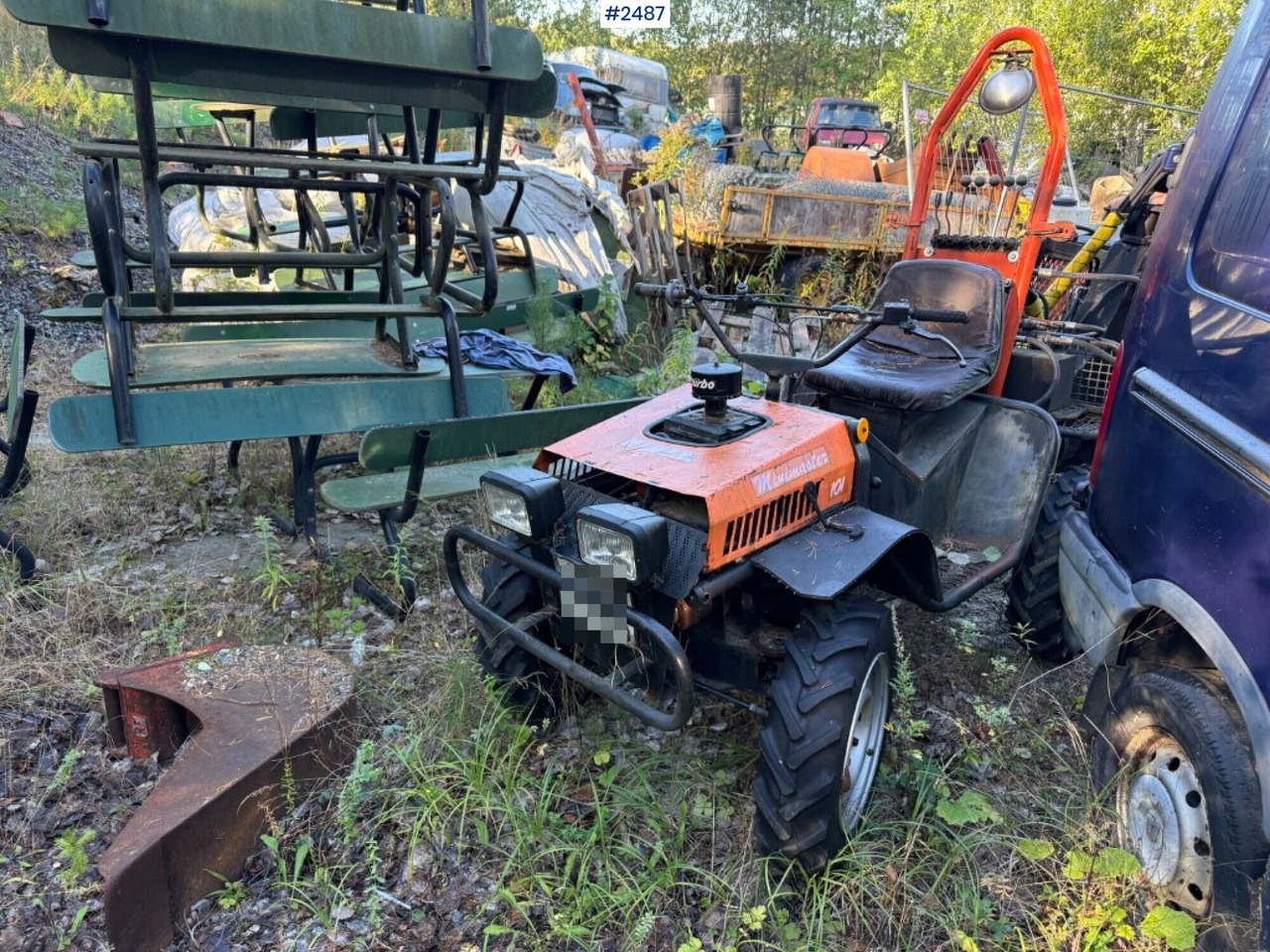 Mini forwarder Vimek Minimaster 101 - Lassbærer: bilde 2 Mini forwarder Vimek Minimaster 101 - Lassbærer: bilde 2