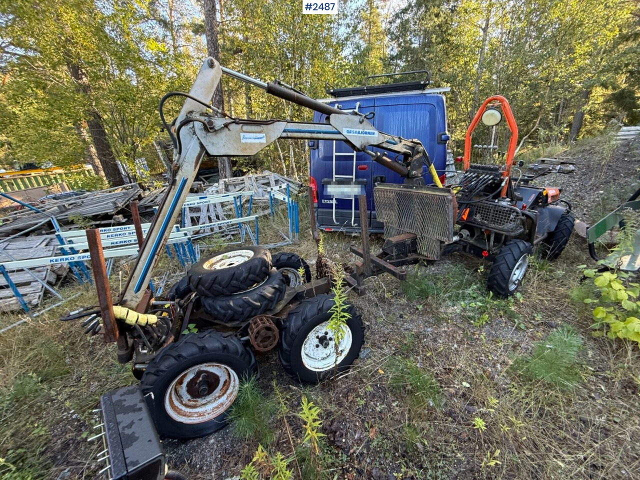 Mini forwarder Vimek Minimaster 101 - Lassbærer: bilde 3 Mini forwarder Vimek Minimaster 101 - Lassbærer: bilde 3
