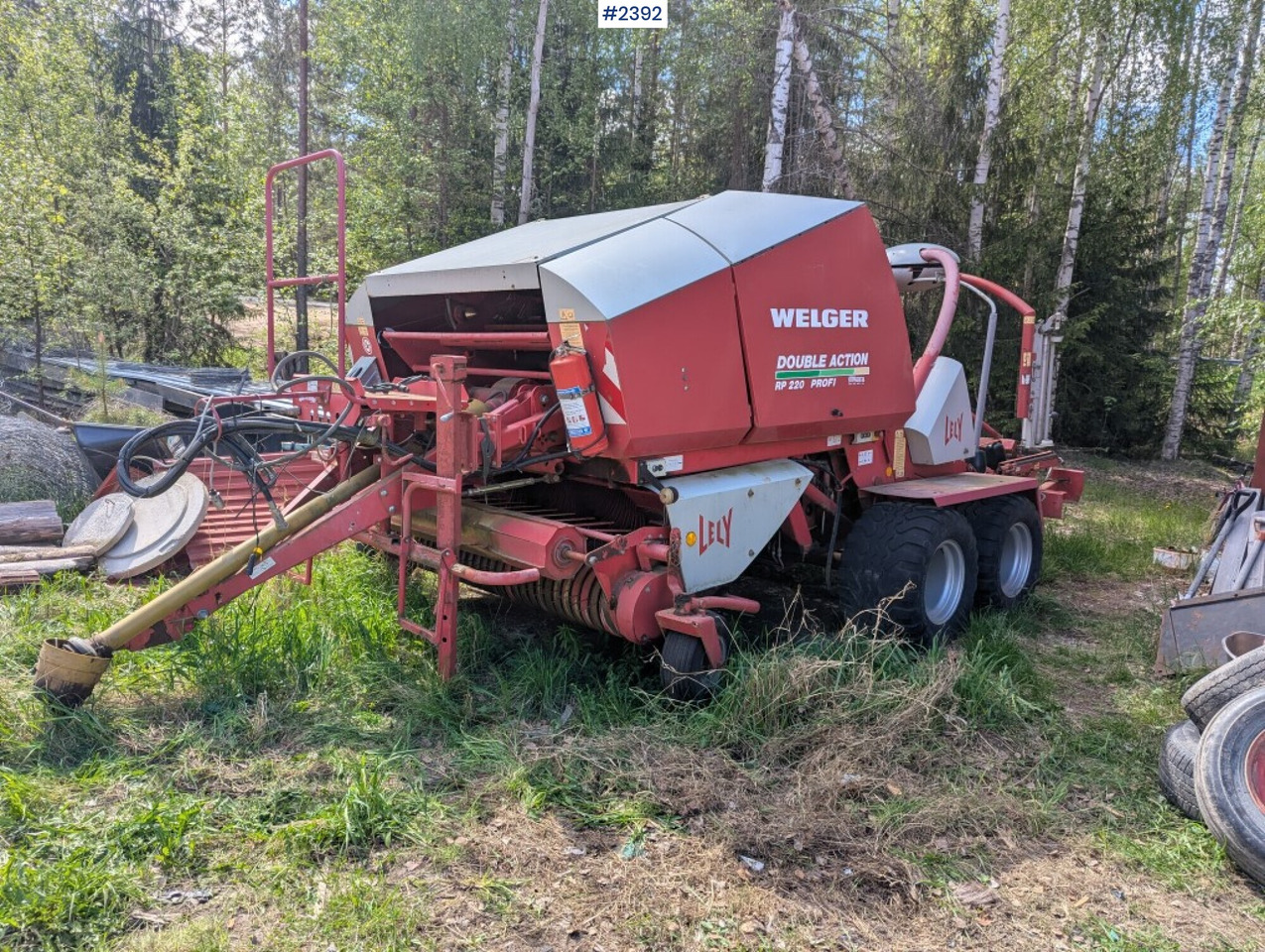 Round baler / Combination baler Welger double action 220 profi - Grasutstyr: bilde 1 Round baler / Combination baler Welger double action 220 profi - Grasutstyr: bilde 1