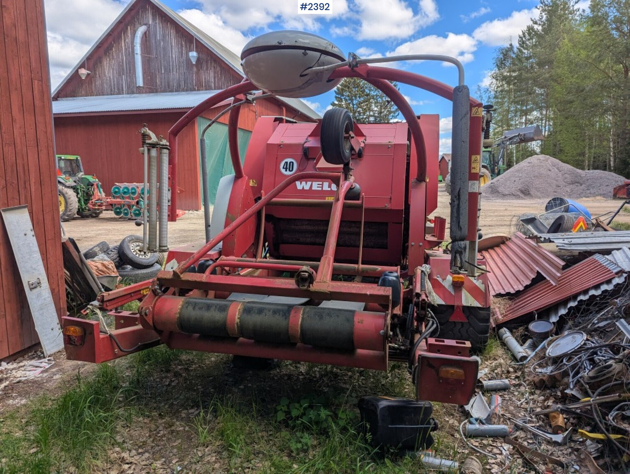 Round baler / Combination baler Welger double action 220 profi - Grasutstyr: bilde 4 Round baler / Combination baler Welger double action 220 profi - Grasutstyr: bilde 4