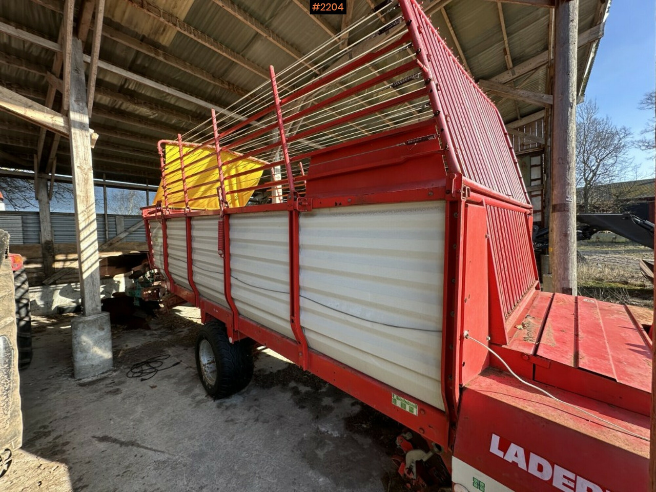 Self-loading wagon Pöttinger Ladeprofi 2 103 - Grasutstyr: bilde 4 Self-loading wagon Pöttinger Ladeprofi 2 103 - Grasutstyr: bilde 4