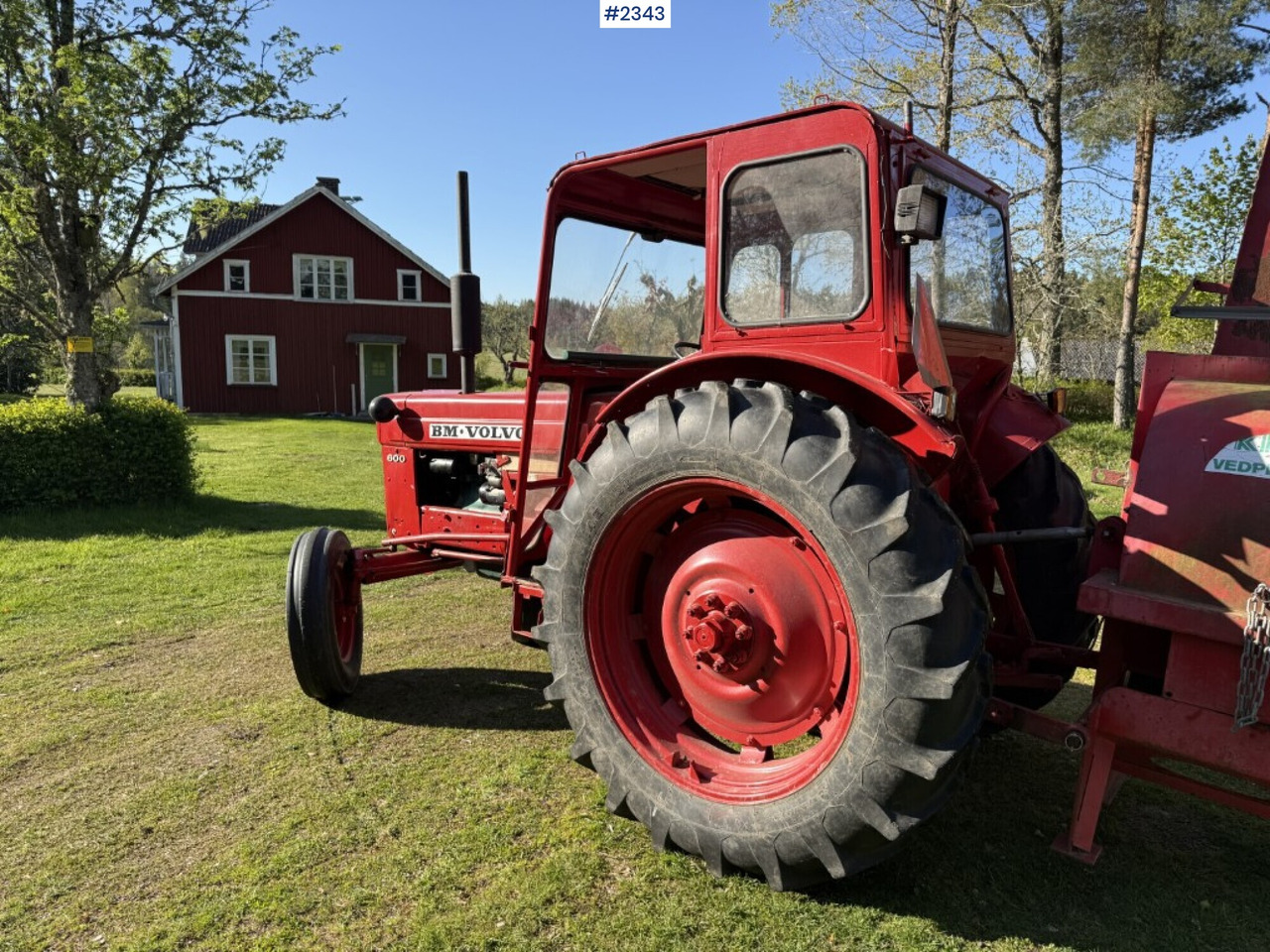 Traktor, Volvo BM T600 - Traktor: bilde 3 Traktor, Volvo BM T600 - Traktor: bilde 3