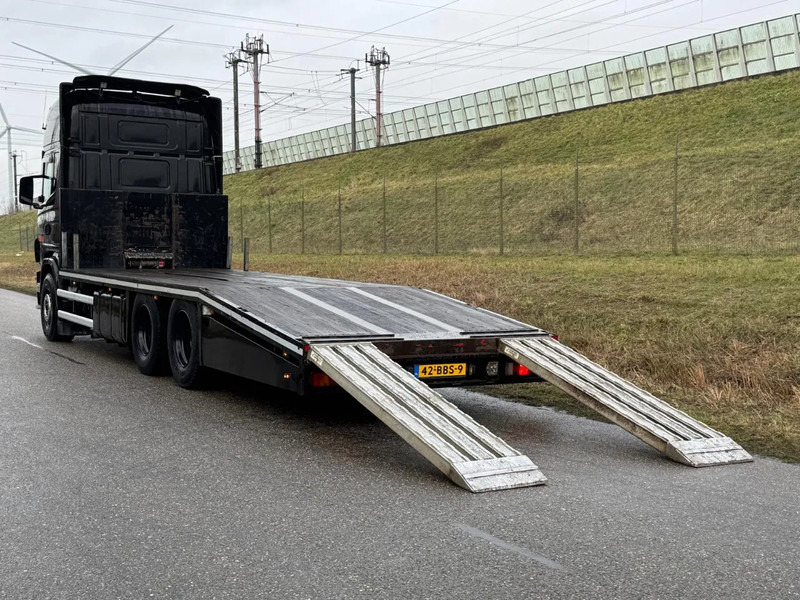 Scania R144-480 V8 Oprijwagen Machine Transporter Retarder open uitlaat - Transporter lastebil: bilde 4 Scania R144-480 V8 Oprijwagen Machine Transporter Retarder open uitlaat - Transporter lastebil: bilde 4