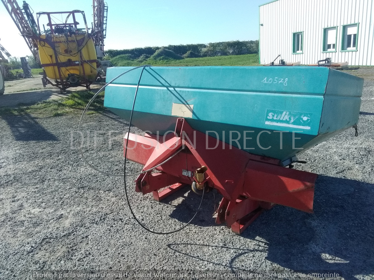SULKY DISTRIBUTEUR D'ENGRAIS DPX 1155 - Gjødselspreder: bilde 2 SULKY DISTRIBUTEUR D'ENGRAIS DPX 1155 - Gjødselspreder: bilde 2