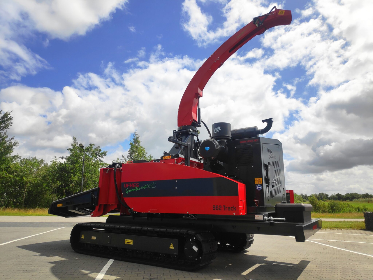 UFKES GREENTEC 962 - Flismaskin: bilde 3 UFKES GREENTEC 962 - Flismaskin: bilde 3