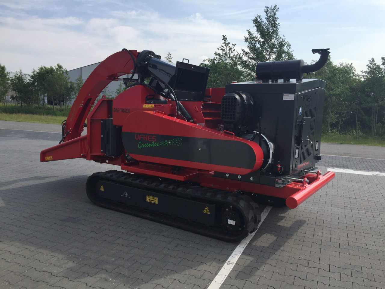 Flismaskin UFKES Greentec 942W Single Axle, PTO: bilde 21 Flismaskin UFKES Greentec 942W Single Axle, PTO: bilde 21