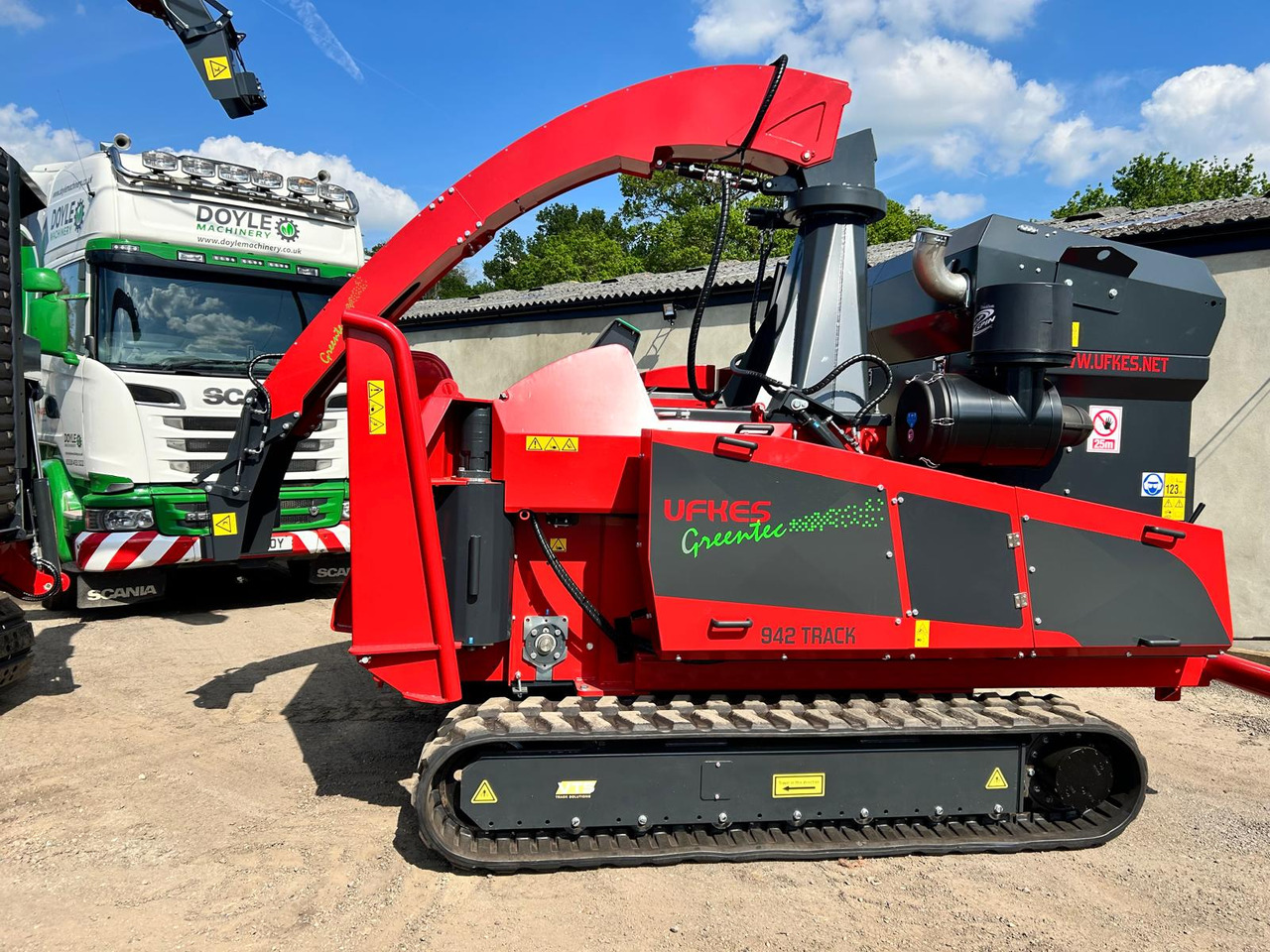 UFKES Greentec 942W Single Axle, PTO - Flismaskin: bilde 5 UFKES Greentec 942W Single Axle, PTO - Flismaskin: bilde 5