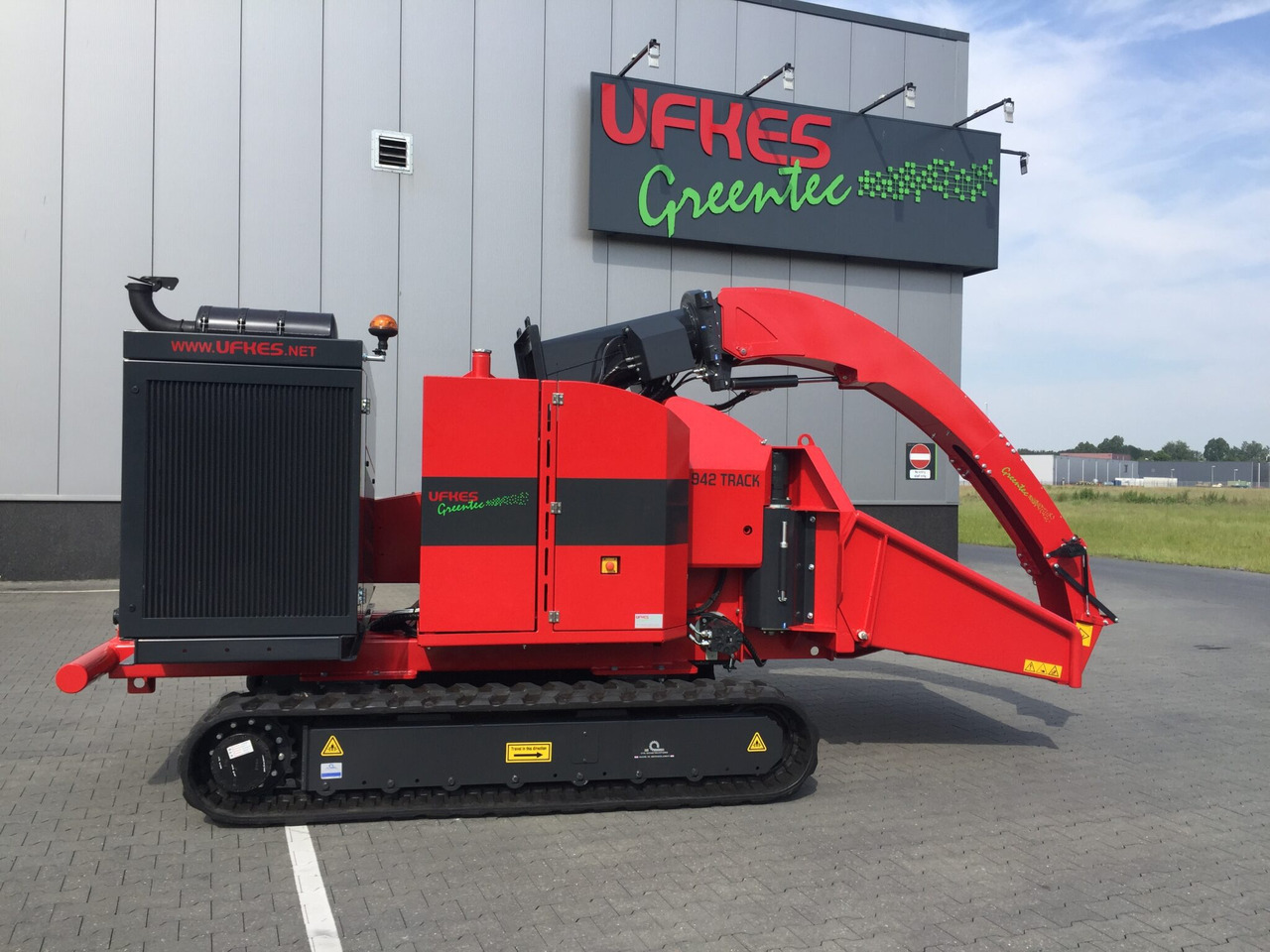 UFKES Greentec 942W Single Axle, PTO - Flismaskin: bilde 4 UFKES Greentec 942W Single Axle, PTO - Flismaskin: bilde 4