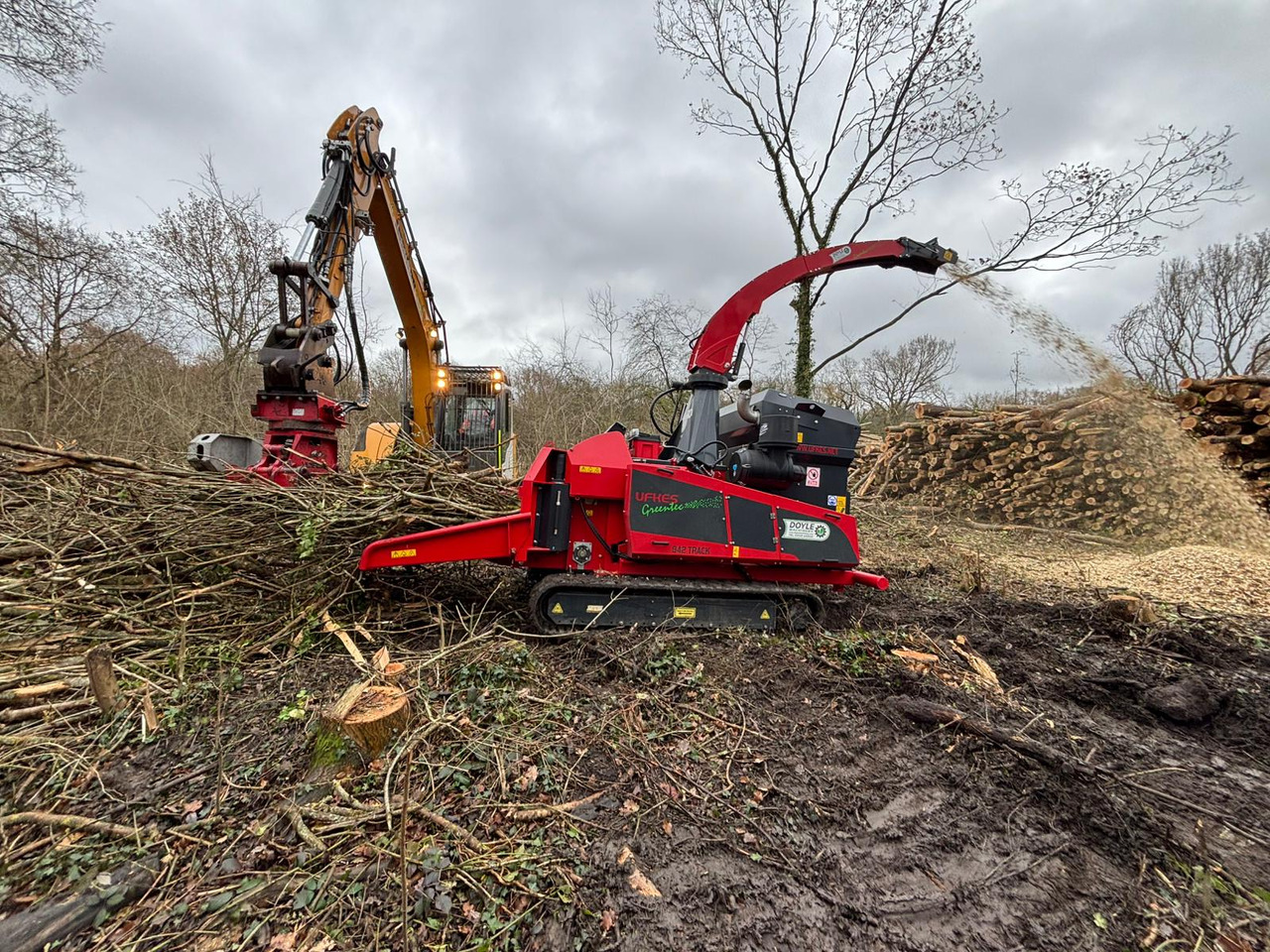 Flismaskin UFKES Greentec 942W Single Axle, PTO: bilde 15 Flismaskin UFKES Greentec 942W Single Axle, PTO: bilde 15