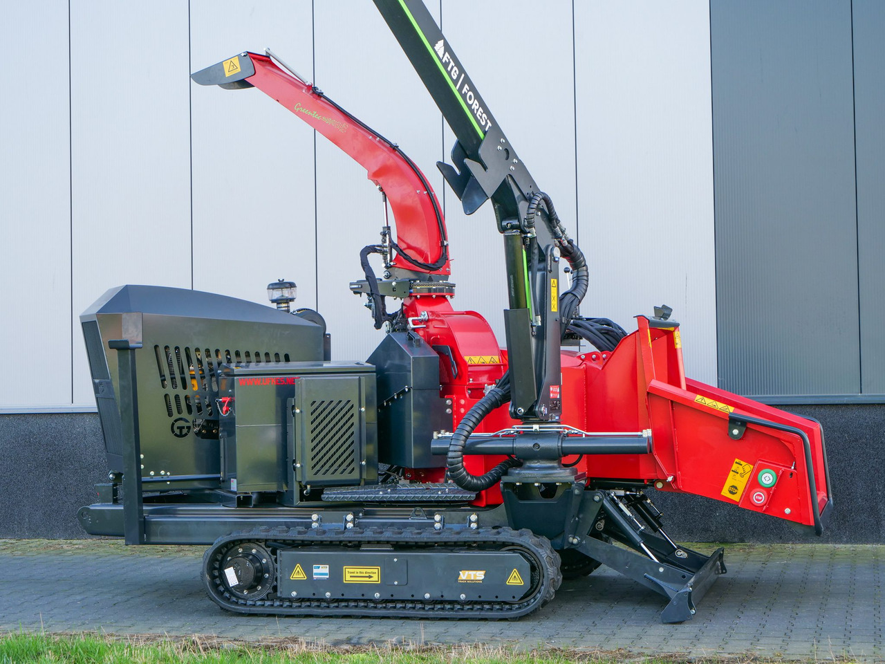 Flismaskin UFKES Greentec Cheetah 30 Tracked: bilde 8