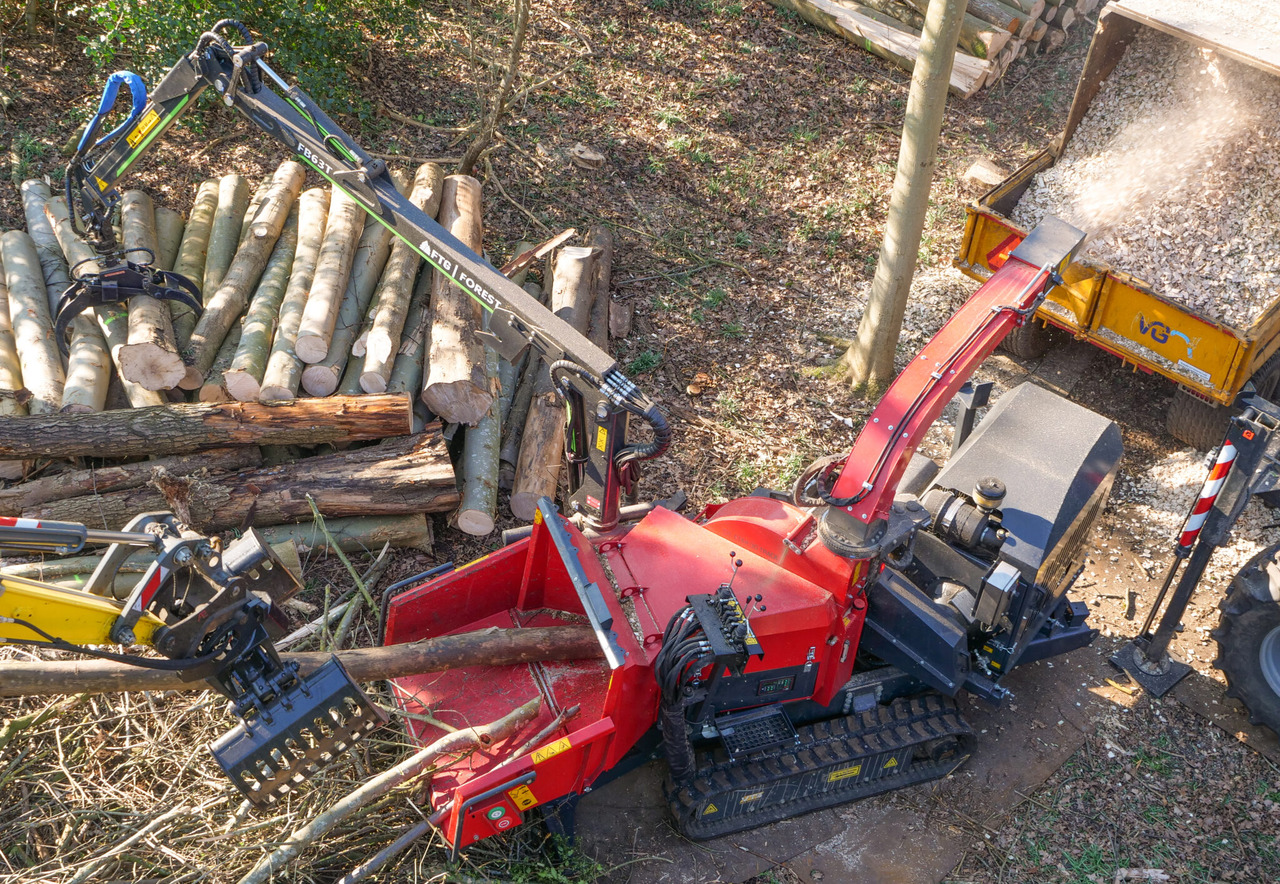 Flismaskin UFKES Greentec Cheetah 30 Tracked: bilde 12