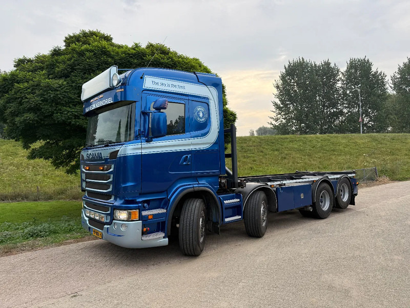 Scania R490 8X2 Manual EUR 6 Retarder TOP Truck - Container-transport/ Vekselflak lastebil: bilde 4 Scania R490 8X2 Manual EUR 6 Retarder TOP Truck - Container-transport/ Vekselflak lastebil: bilde 4