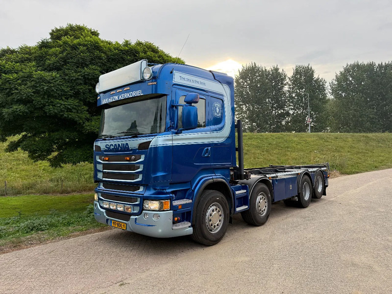 Scania R490 8X2 Manual EUR 6 Retarder TOP Truck - Container-transport/ Vekselflak lastebil: bilde 1 Scania R490 8X2 Manual EUR 6 Retarder TOP Truck - Container-transport/ Vekselflak lastebil: bilde 1