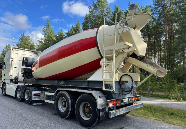 Liebherr12m3 Perävaunu - Betongsemi: bilde 2 Liebherr12m3 Perävaunu - Betongsemi: bilde 2