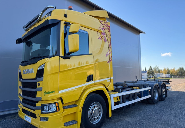 ScaniaR410 CNG/CBG 6X2 - Container-transport/ Vekselflak lastebil: bilde 1 ScaniaR410 CNG/CBG 6X2 - Container-transport/ Vekselflak lastebil: bilde 1