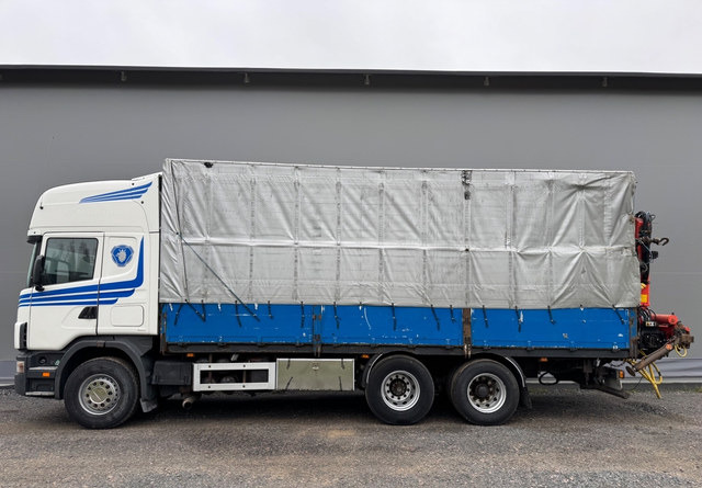 ScaniaScania 144G 6x2 - Skapbil, Kranbil: bilde 3 ScaniaScania 144G 6x2 - Skapbil, Kranbil: bilde 3