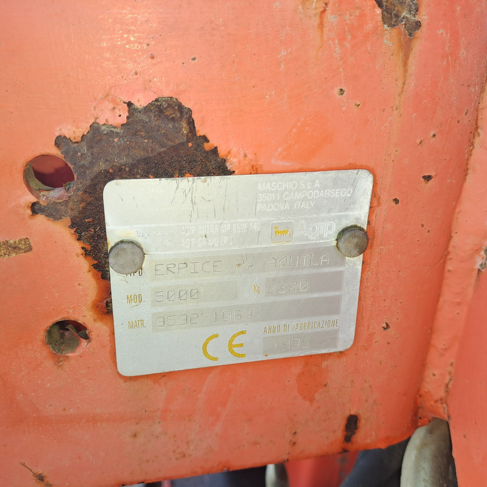 Rotorharv ERPICE ROTANTE MASCHIO AQUILA MODELLO 5000: bilde 8