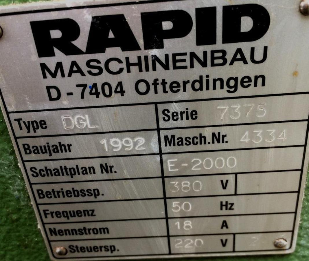 Doppelgehrungskreissäge RAPID - Metallbearbeidingsmaskin: bilde 5 Doppelgehrungskreissäge RAPID - Metallbearbeidingsmaskin: bilde 5