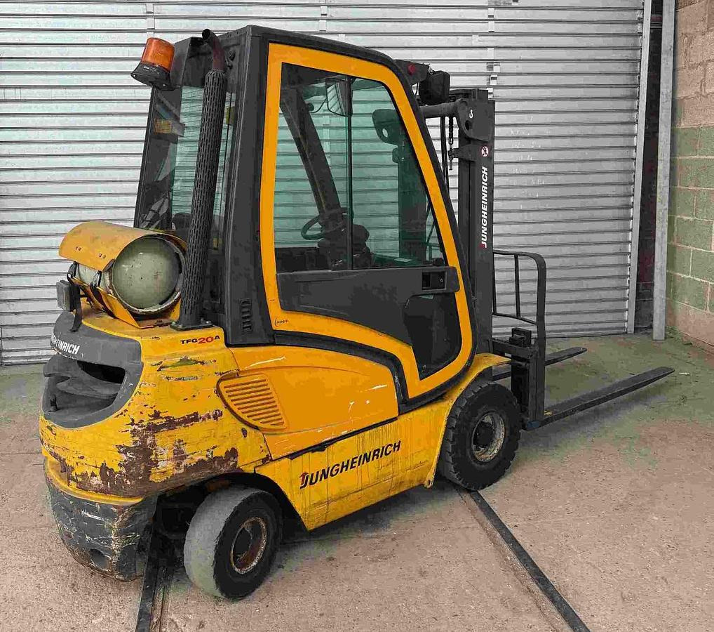 Gabelstapler JUNGHEINRICH, mit Gasantrieb - Gasstruck: bilde 4 Gabelstapler JUNGHEINRICH, mit Gasantrieb - Gasstruck: bilde 4