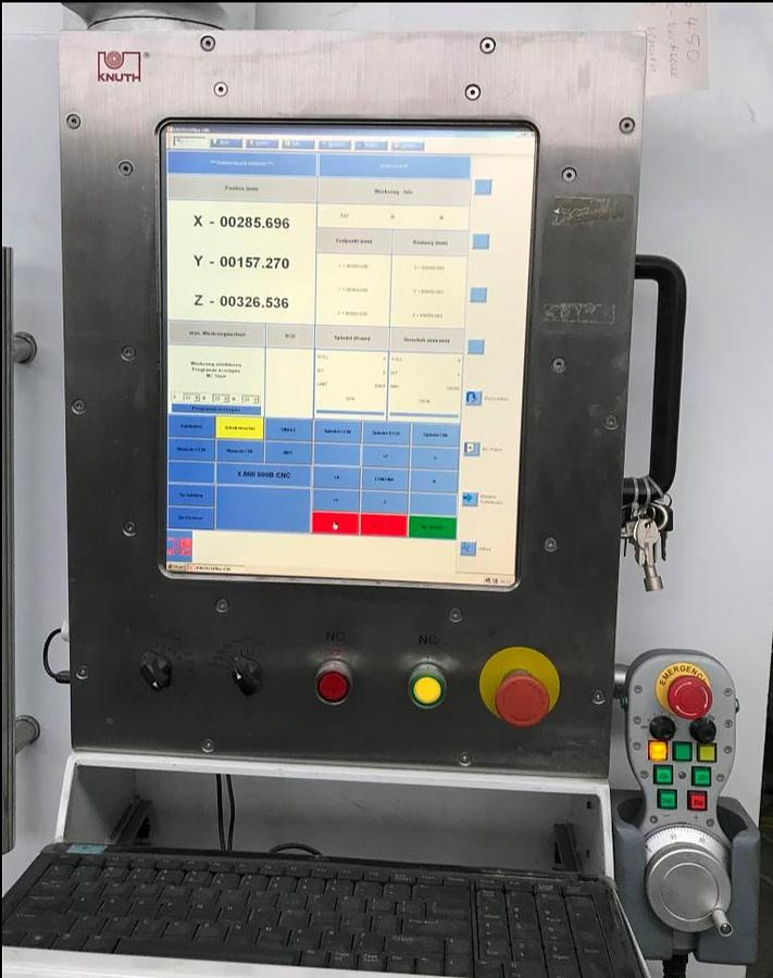 Vertikal-Bearbeitungszentrum KNUTH - CNC maskineringssenter: bilde 5 Vertikal-Bearbeitungszentrum KNUTH - CNC maskineringssenter: bilde 5