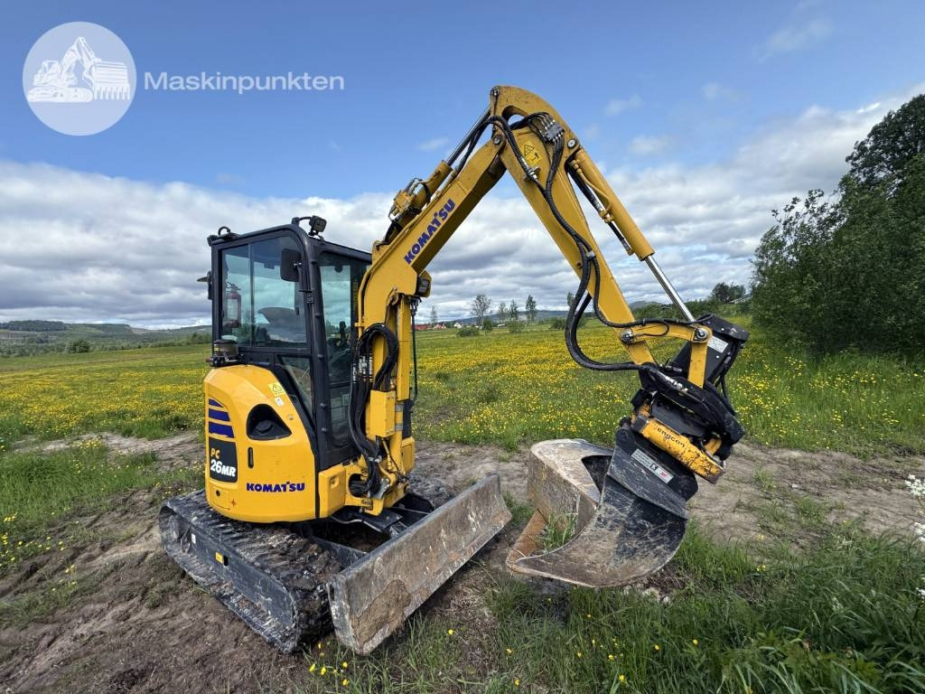 Komatsu PC 26 MR - Minigraver: bilde 1 Komatsu PC 26 MR - Minigraver: bilde 1