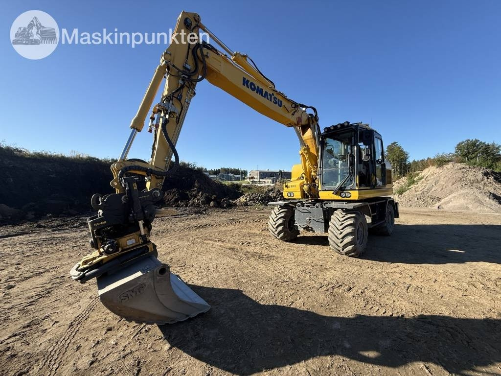 Komatsu PW 160 - Hjulgraver: bilde 1 Komatsu PW 160 - Hjulgraver: bilde 1