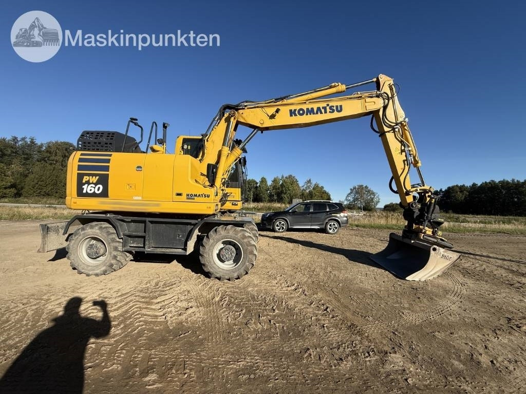 Komatsu PW 160 - Hjulgraver: bilde 4 Komatsu PW 160 - Hjulgraver: bilde 4