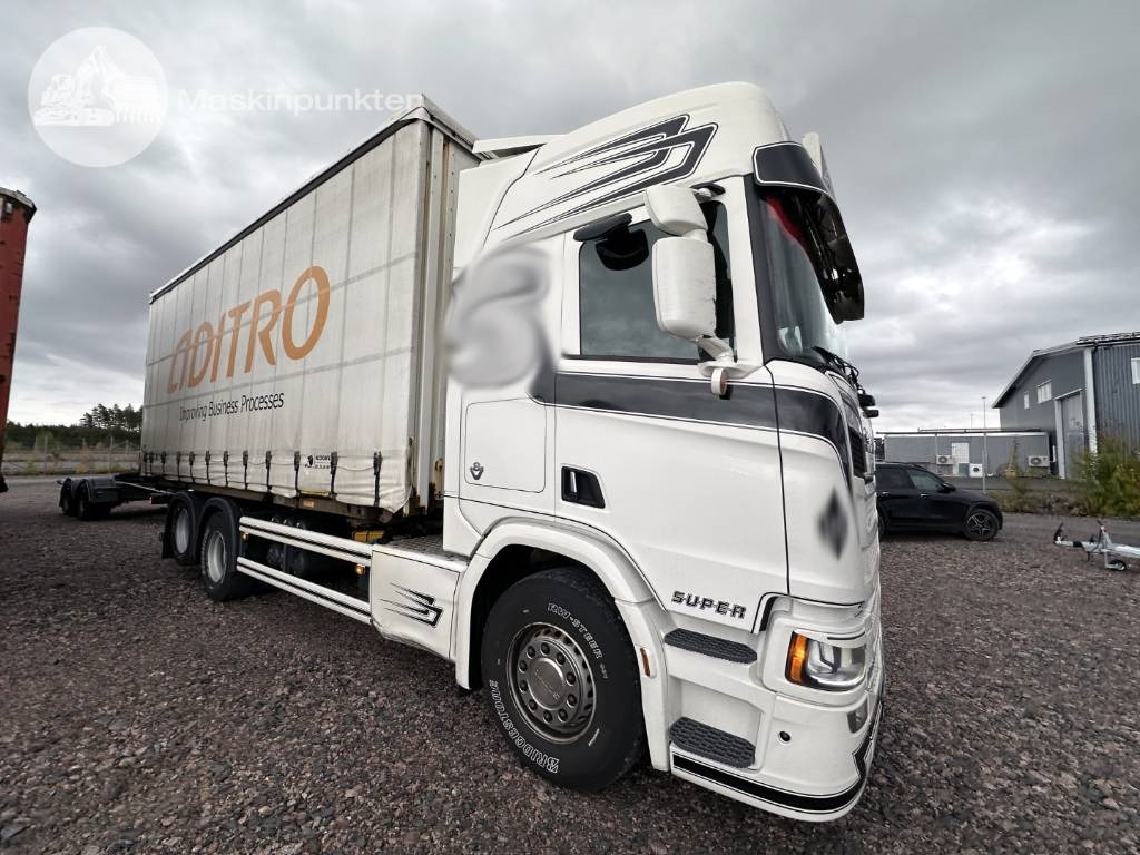 Scania R 580 - Container-transport/ Vekselflak lastebil: bilde 1 Scania R 580 - Container-transport/ Vekselflak lastebil: bilde 1