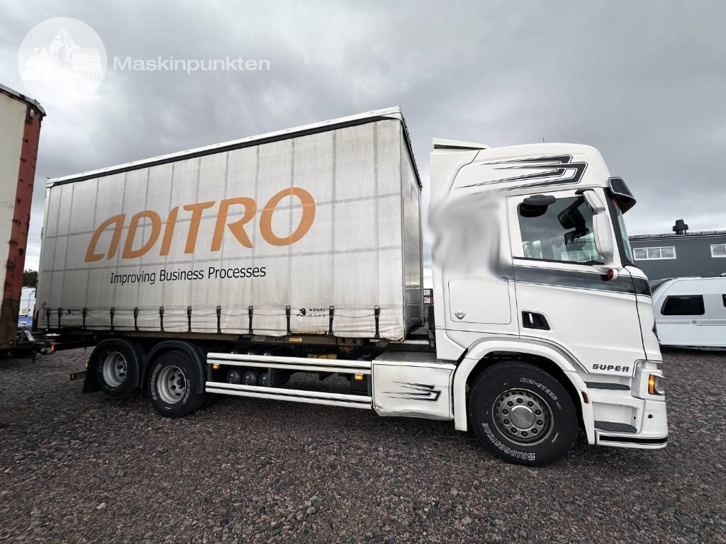 Scania R 580 - Container-transport/ Vekselflak lastebil: bilde 1 Scania R 580 - Container-transport/ Vekselflak lastebil: bilde 1