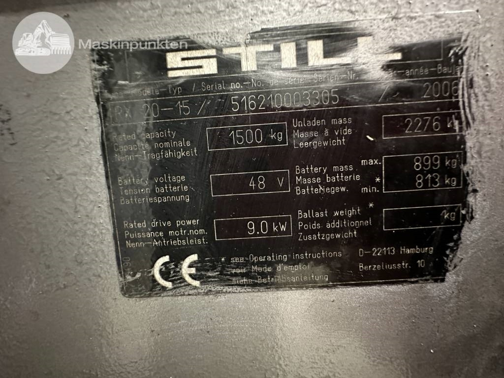 El-truck Still RX20-15: bilde 18 El-truck Still RX20-15: bilde 18