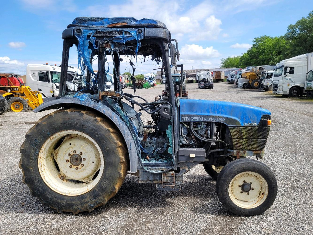 NEW HOLLAND TN75N - Traktor: bilde 3 NEW HOLLAND TN75N - Traktor: bilde 3