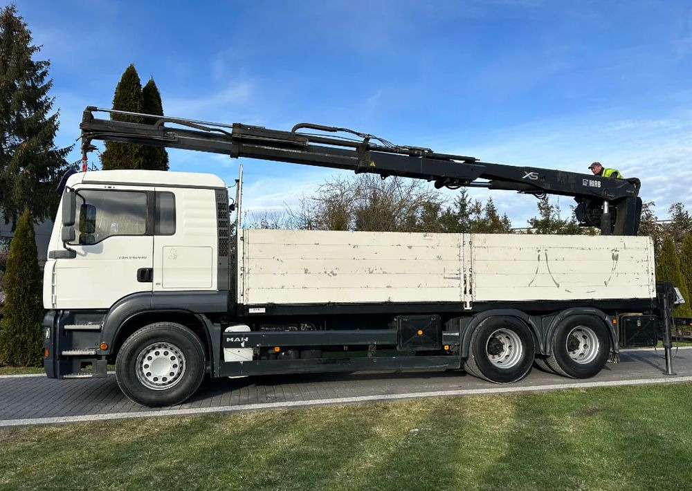 MAN TGA 24.410 6x4 HIAB MANUAL - Planbil, Kranbil: bilde 5 MAN TGA 24.410 6x4 HIAB MANUAL - Planbil, Kranbil: bilde 5