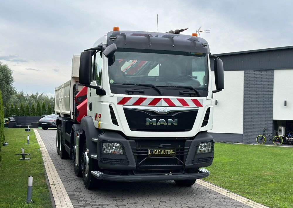 MAN TGS 440 / 8x4 / HMF 1530 / HYDROBURTA - Tippbil: bilde 3 MAN TGS 440 / 8x4 / HMF 1530 / HYDROBURTA - Tippbil: bilde 3