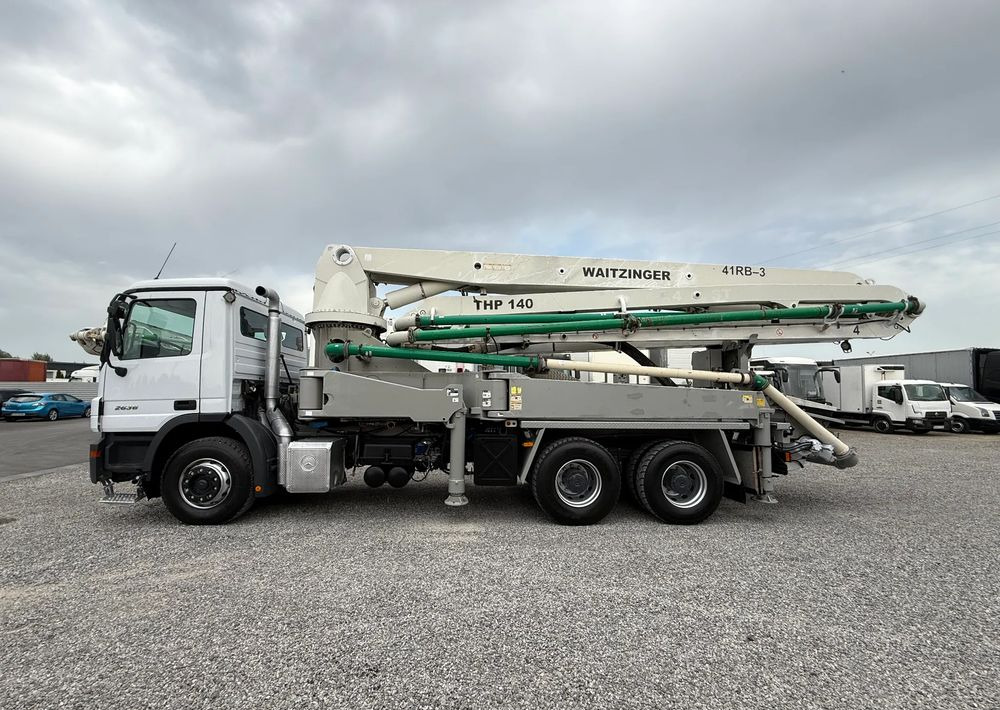 Mercedes-Benz ACTROS 2636 6X4 36 M WAITZINGER - Betongpumpe: bilde 4 Mercedes-Benz ACTROS 2636 6X4 36 M WAITZINGER - Betongpumpe: bilde 4