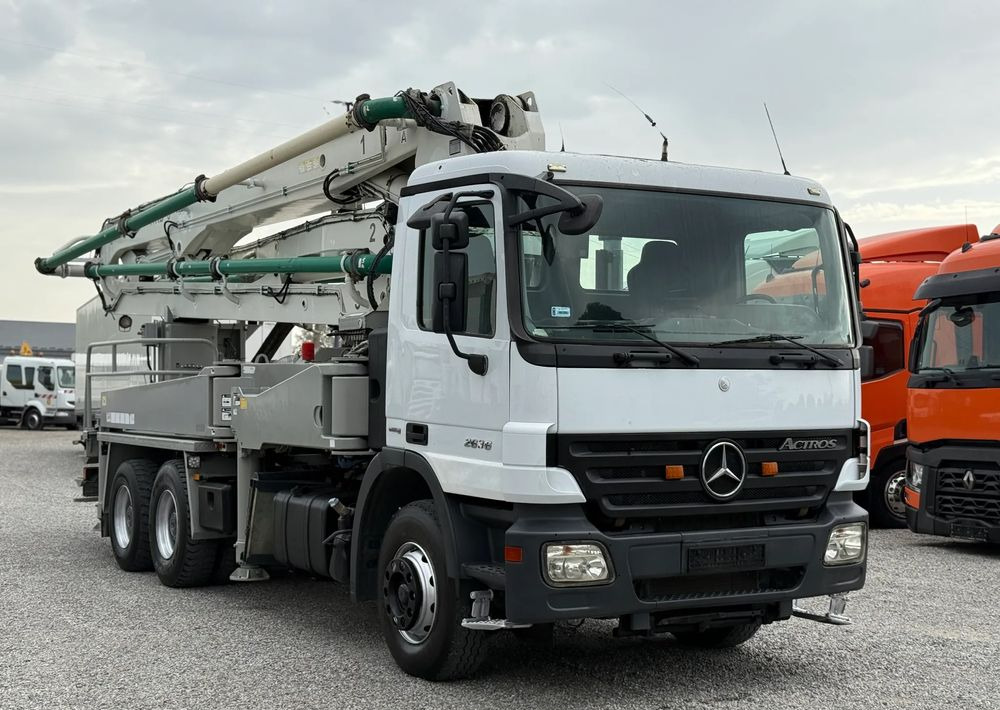 Mercedes-Benz ACTROS 2636 6X4 36 M WAITZINGER - Betongpumpe: bilde 3 Mercedes-Benz ACTROS 2636 6X4 36 M WAITZINGER - Betongpumpe: bilde 3