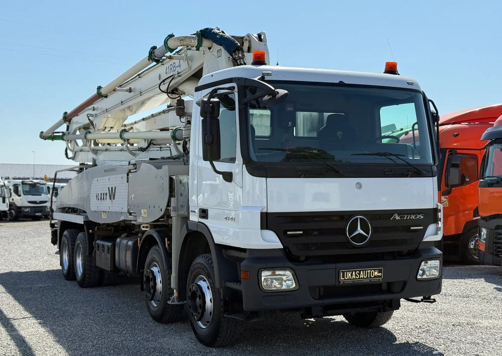 Mercedes-Benz ACTROS 4141 8X4 42 M GOTOWA DO PRACY - Betongpumpe: bilde 3 Mercedes-Benz ACTROS 4141 8X4 42 M GOTOWA DO PRACY - Betongpumpe: bilde 3