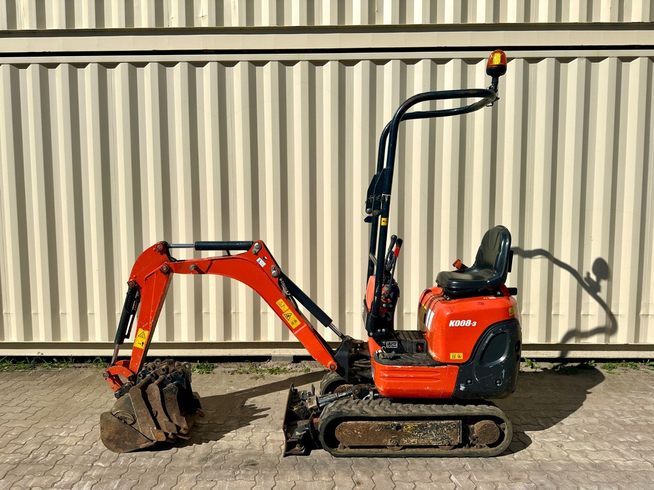 Kubota K008-3 / 2021 BJ / 725 H / 4 x Löffel - Minigraver: bilde 1 Kubota K008-3 / 2021 BJ / 725 H / 4 x Löffel - Minigraver: bilde 1