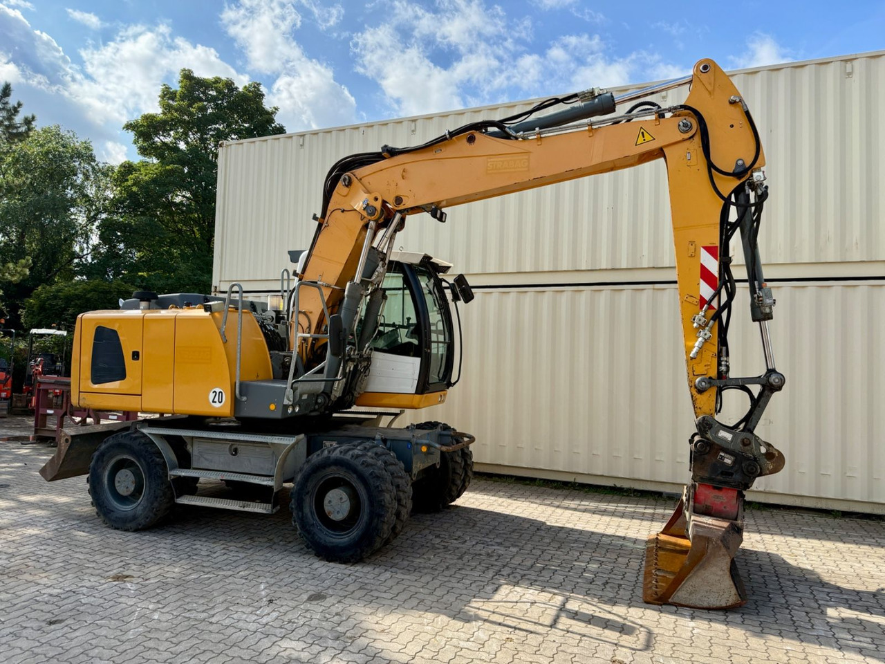Liebherr A916 / Deutsche Maschine / Löffel + Greifer - Hjulgraver: bilde 4 Liebherr A916 / Deutsche Maschine / Löffel + Greifer - Hjulgraver: bilde 4
